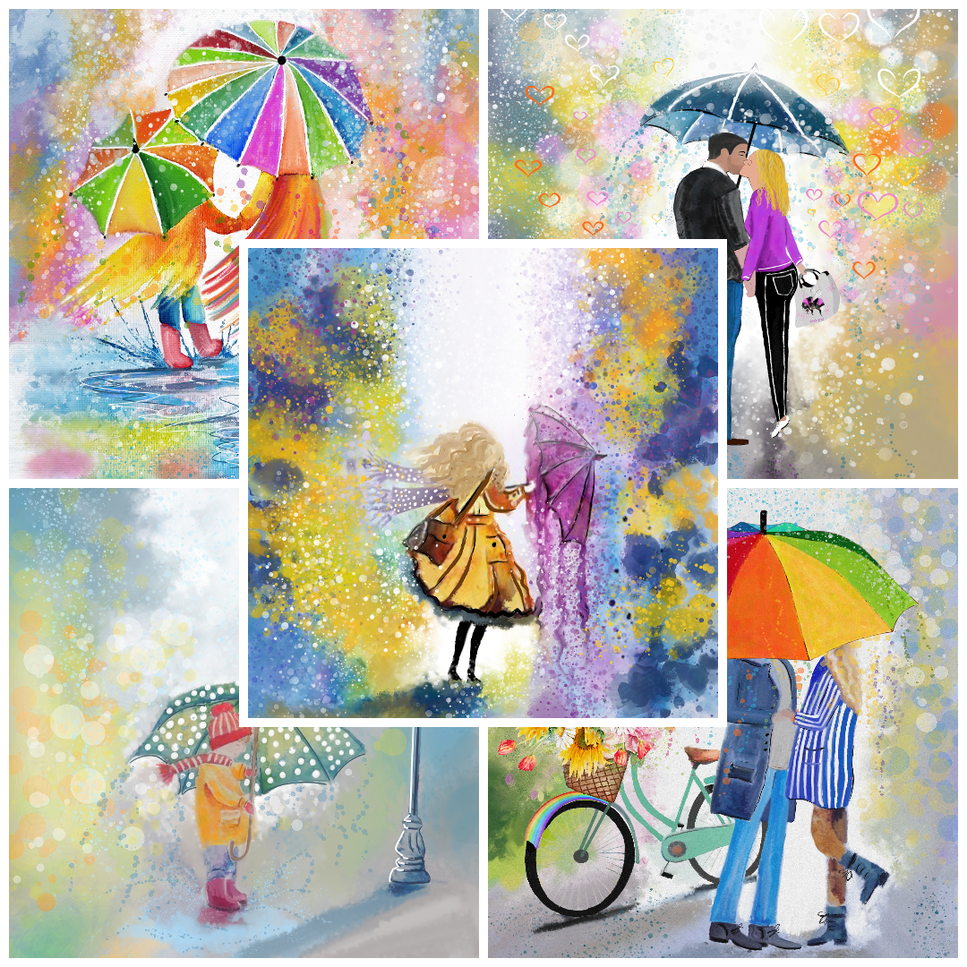 Umbrella art