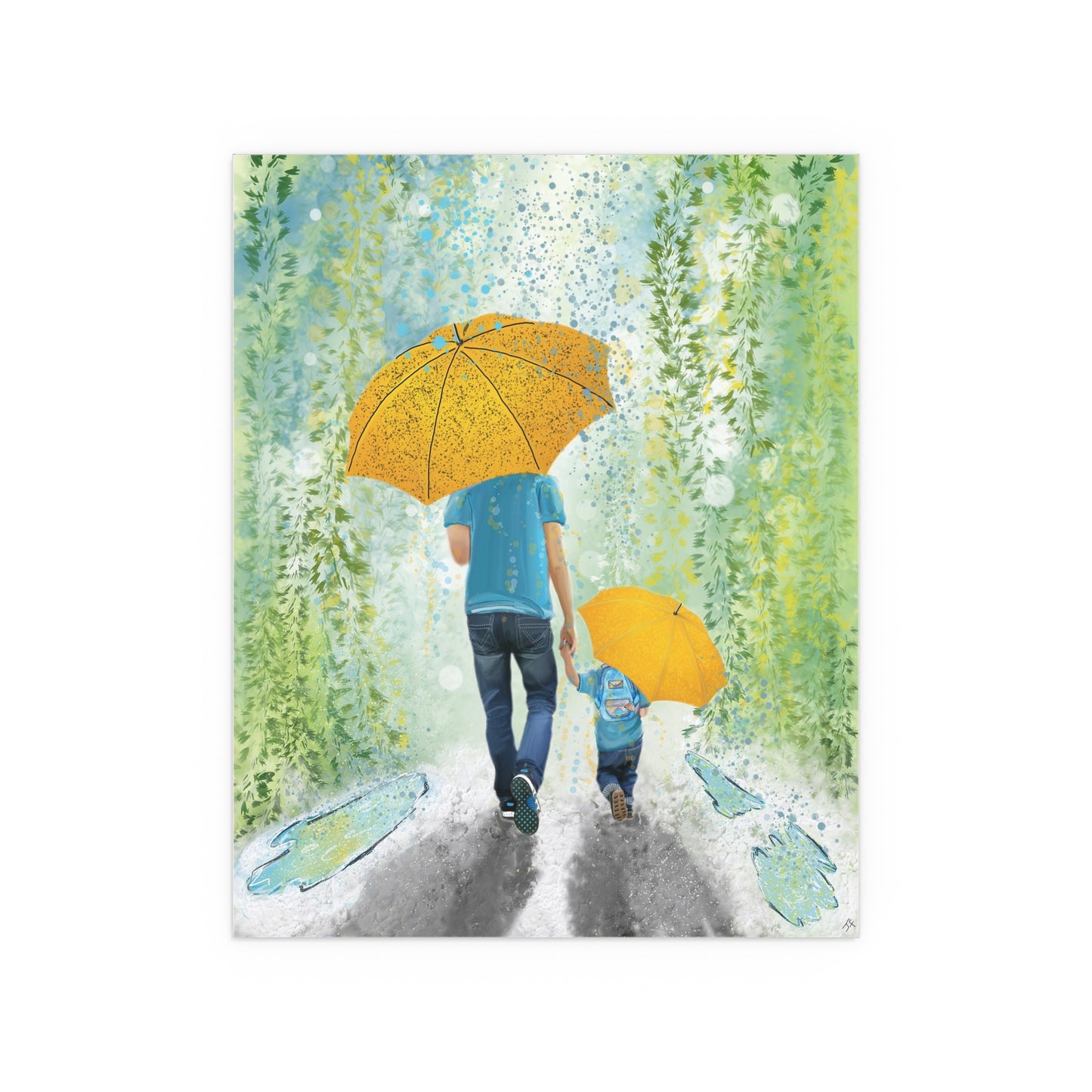 watercolour print