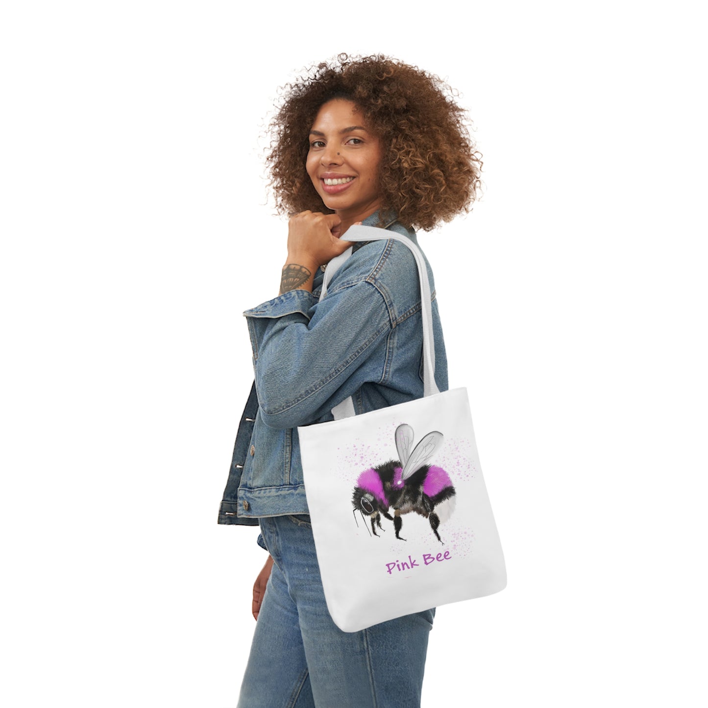 Pink Bee - Tote Bag