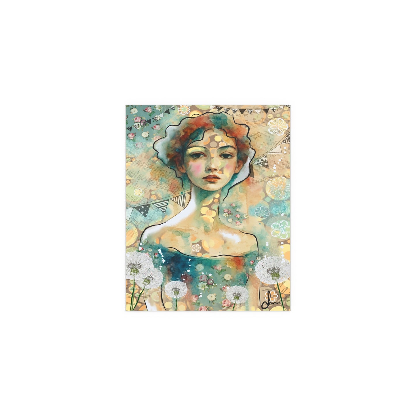All the pieces she hides