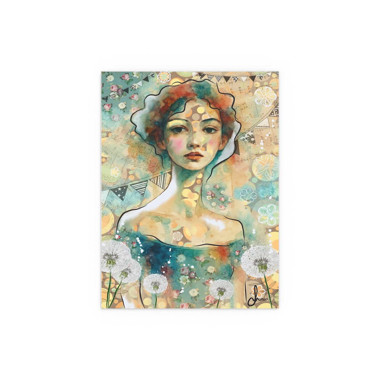 All the pieces she hides