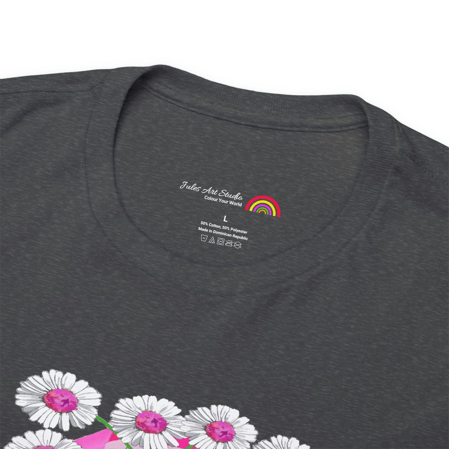 Pink Bee Positivity / T-shirt is in aid of cancer awareness, 20% of all profits will go to cancer research.