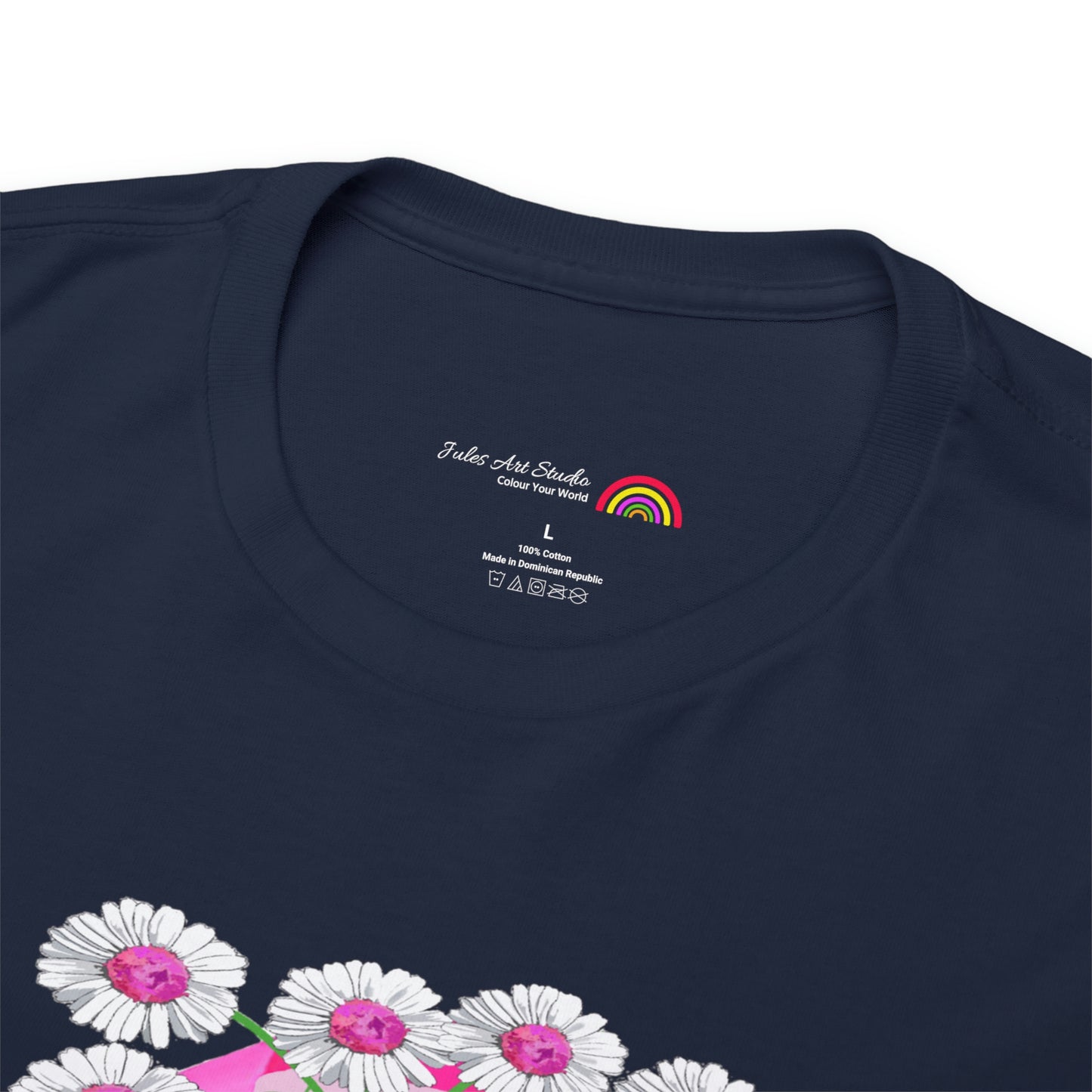 Pink Bee Positivity / T-shirt is in aid of cancer awareness, 20% of all profits will go to cancer research.
