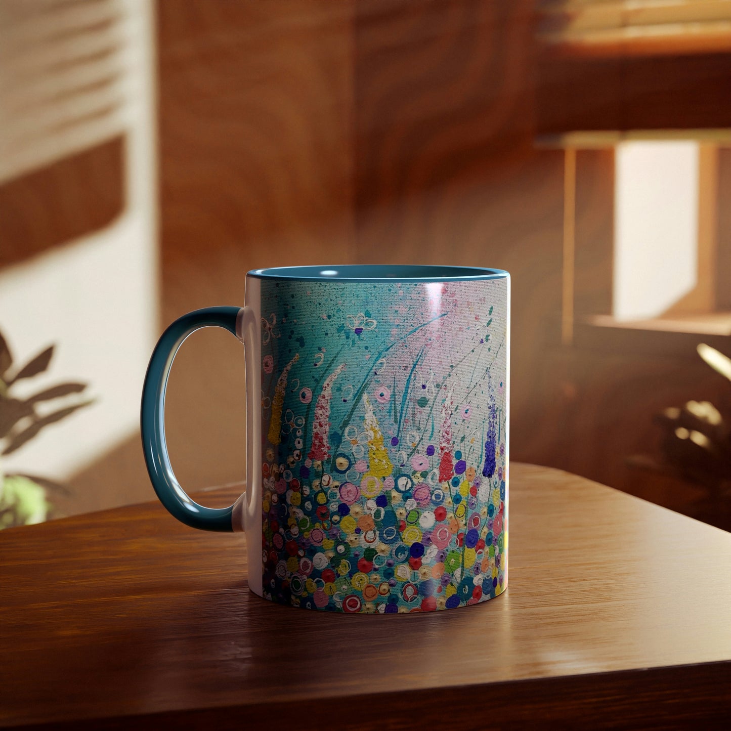 Colourful mug