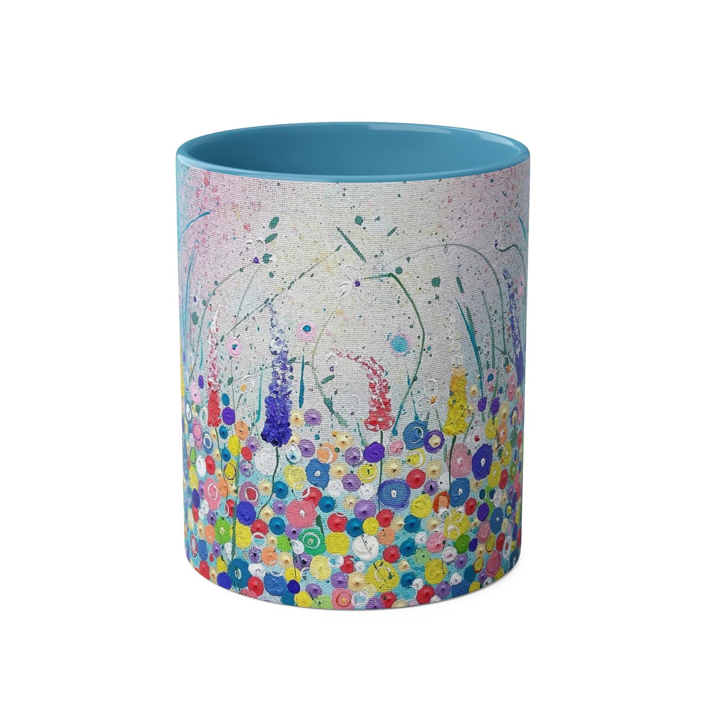 Mug with flowers