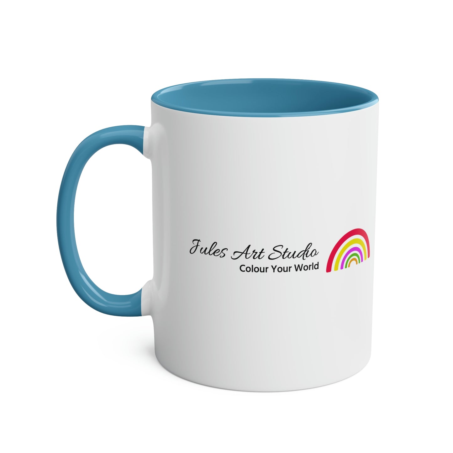 Rainbow Cottage - Two Tone Mug