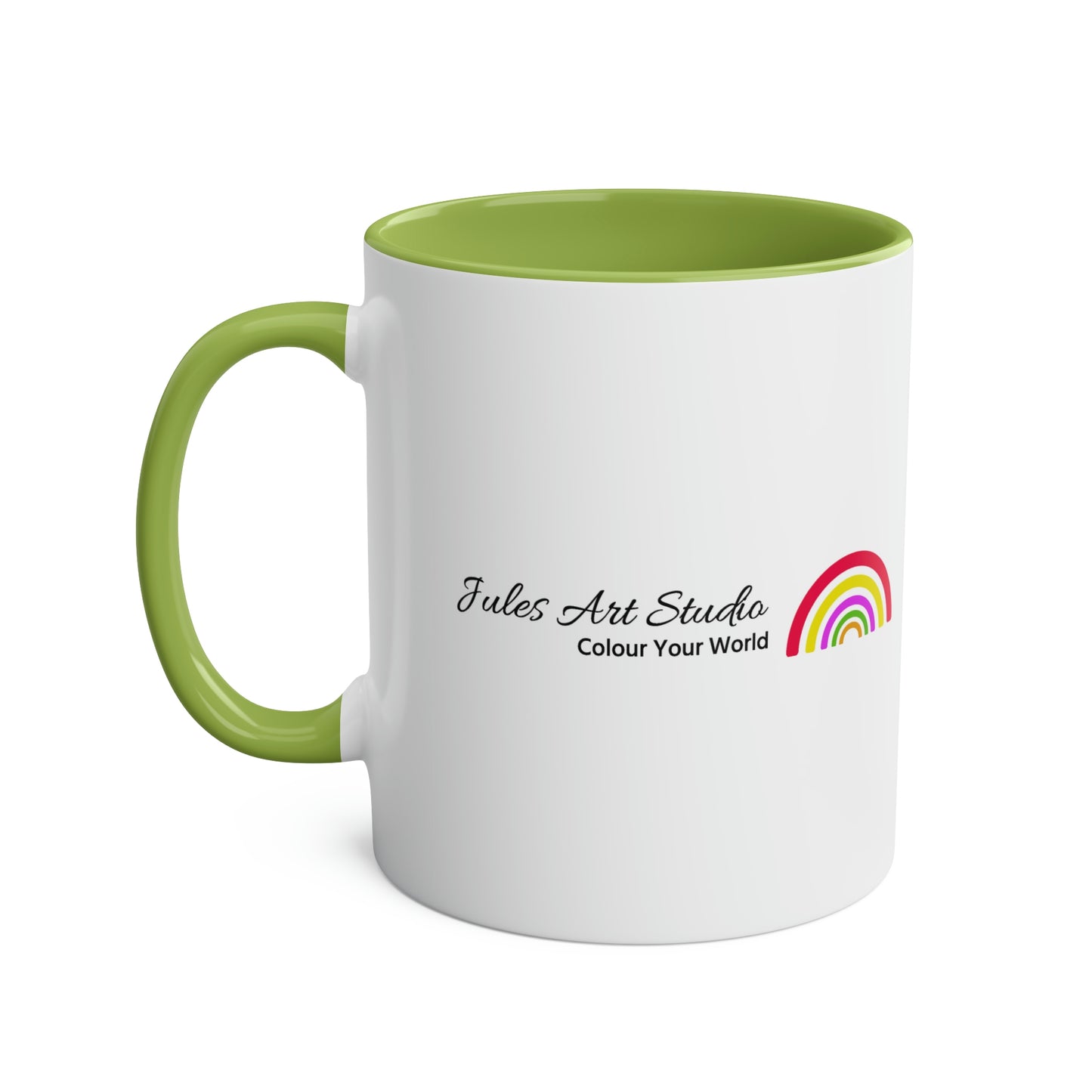 Rainbow Cottage - Two Tone Mug