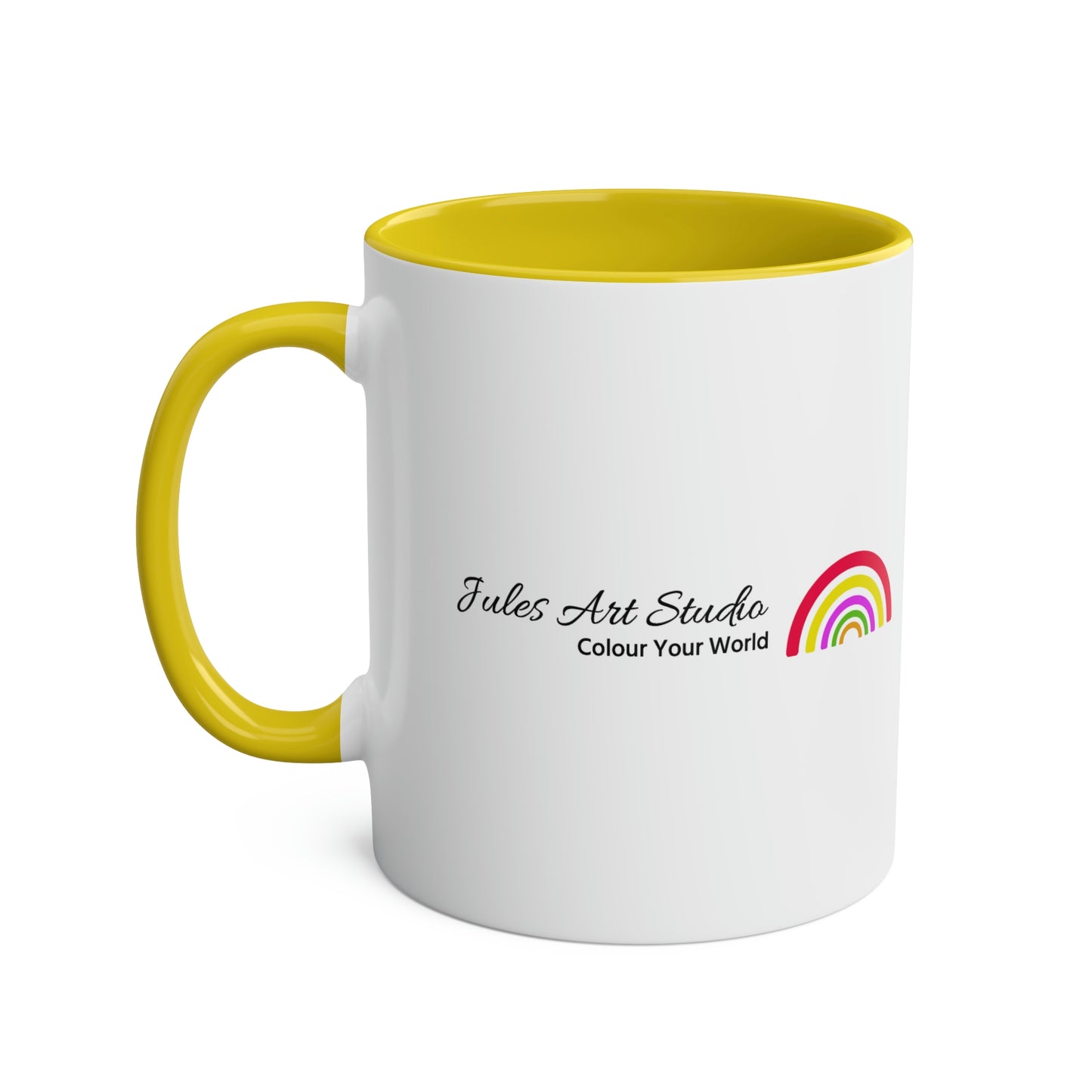 Rainbow Cottage - Two Tone Mug