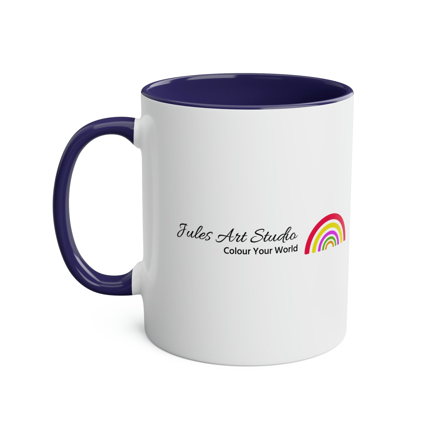 Rainbow Cottage - Two Tone Mug