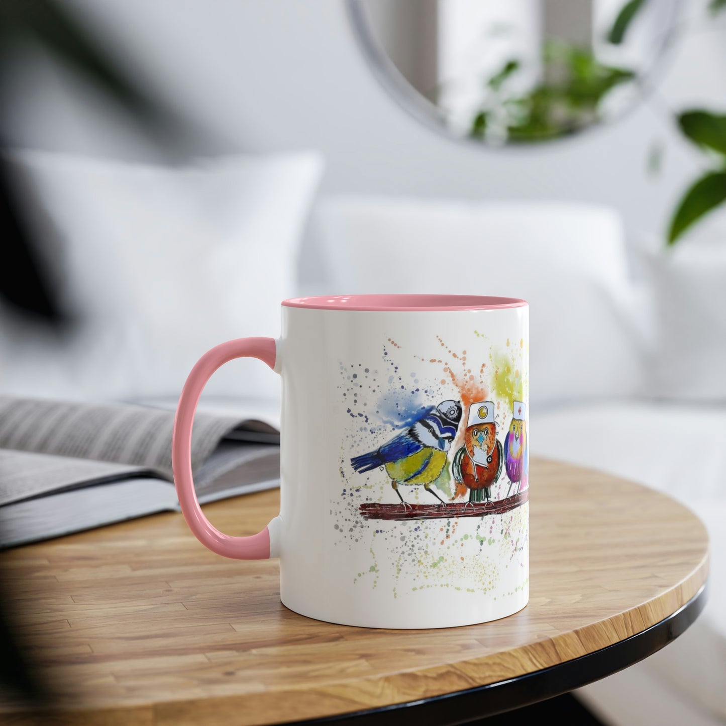 Colour splash mug