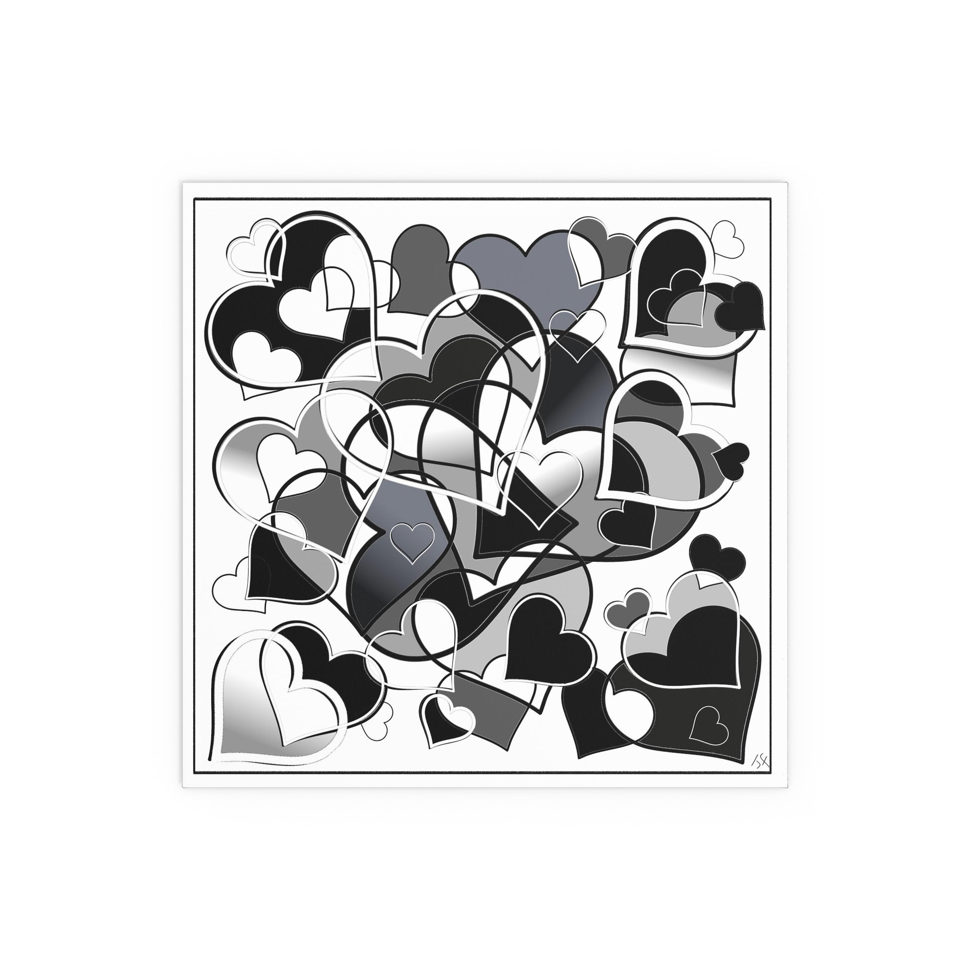 Black and white art