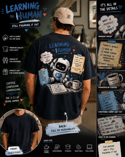 Humanity 2.0: Learning to human