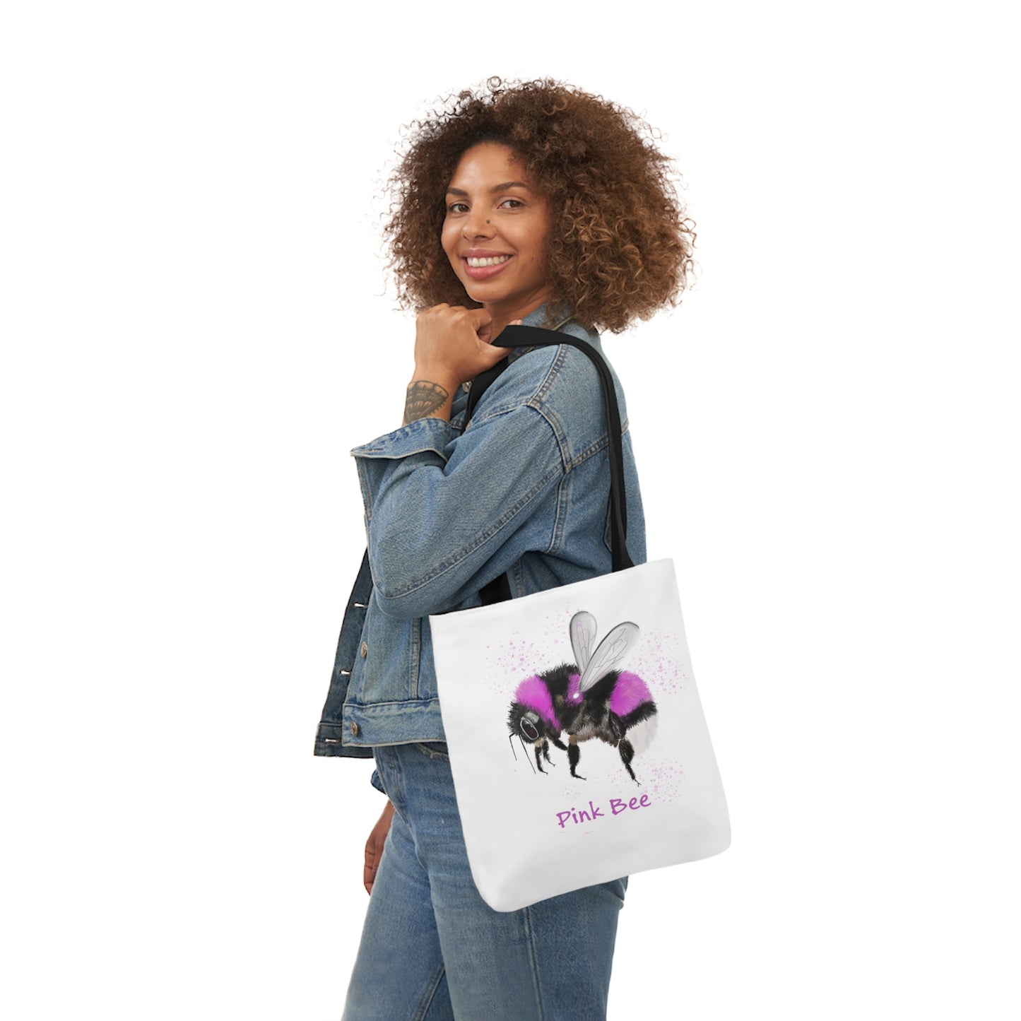 Pink Bee - Tote Bag